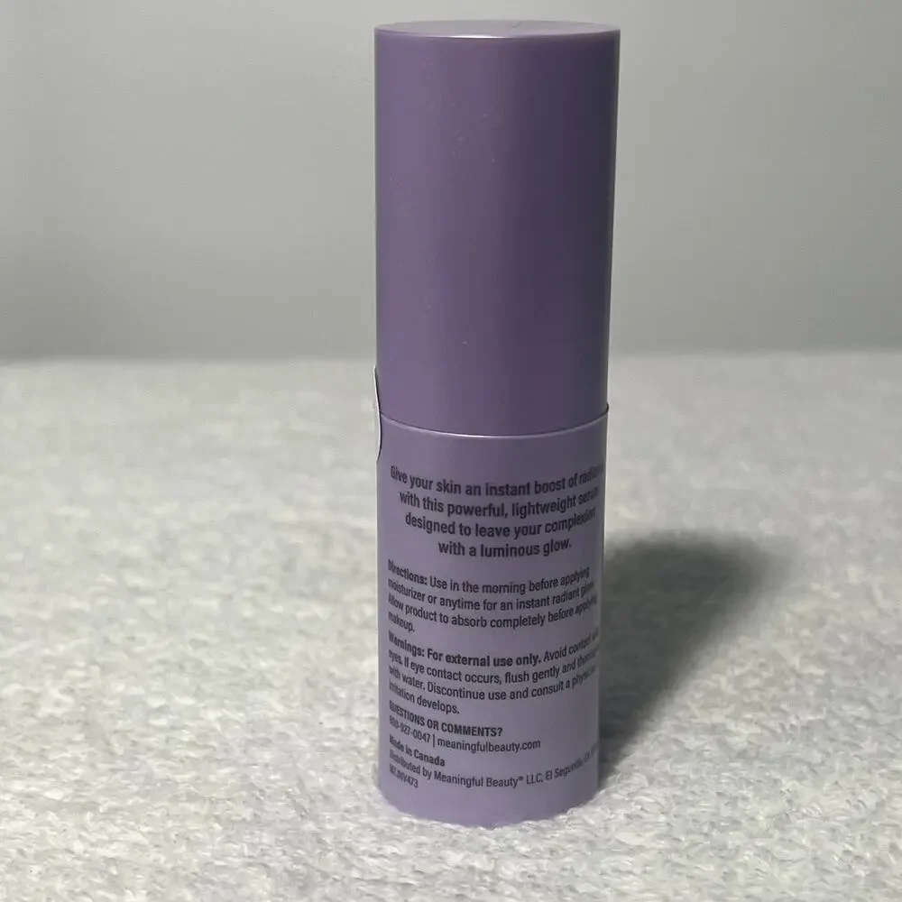 Cindy Crawford Meaningful Beauty Glowing Serum .5oz New & Unopened
